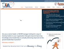 Tablet Screenshot of discoveryinaction.com.au